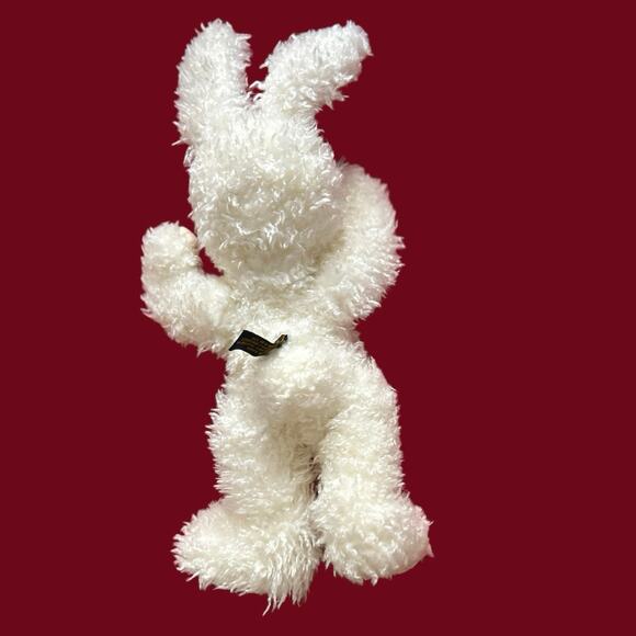 Boyd’s Bears Collection Bunny Rabbit 1986-2000 White 13” Jointed Adjustable Ears - Picture 2 of 10